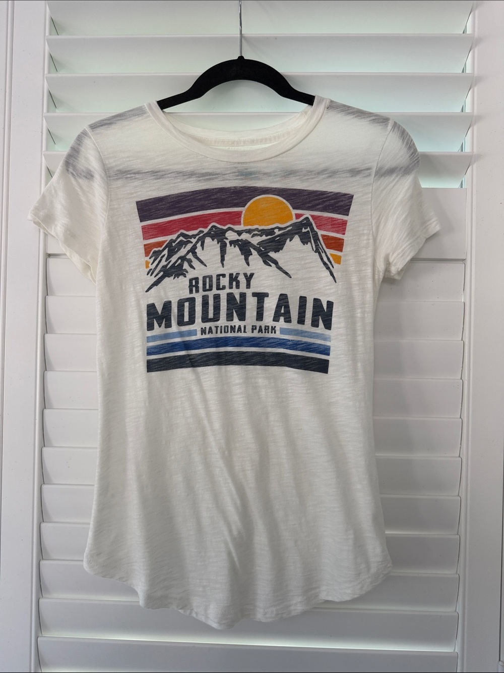 Rocky Mountain National Park Graphic Tee - White